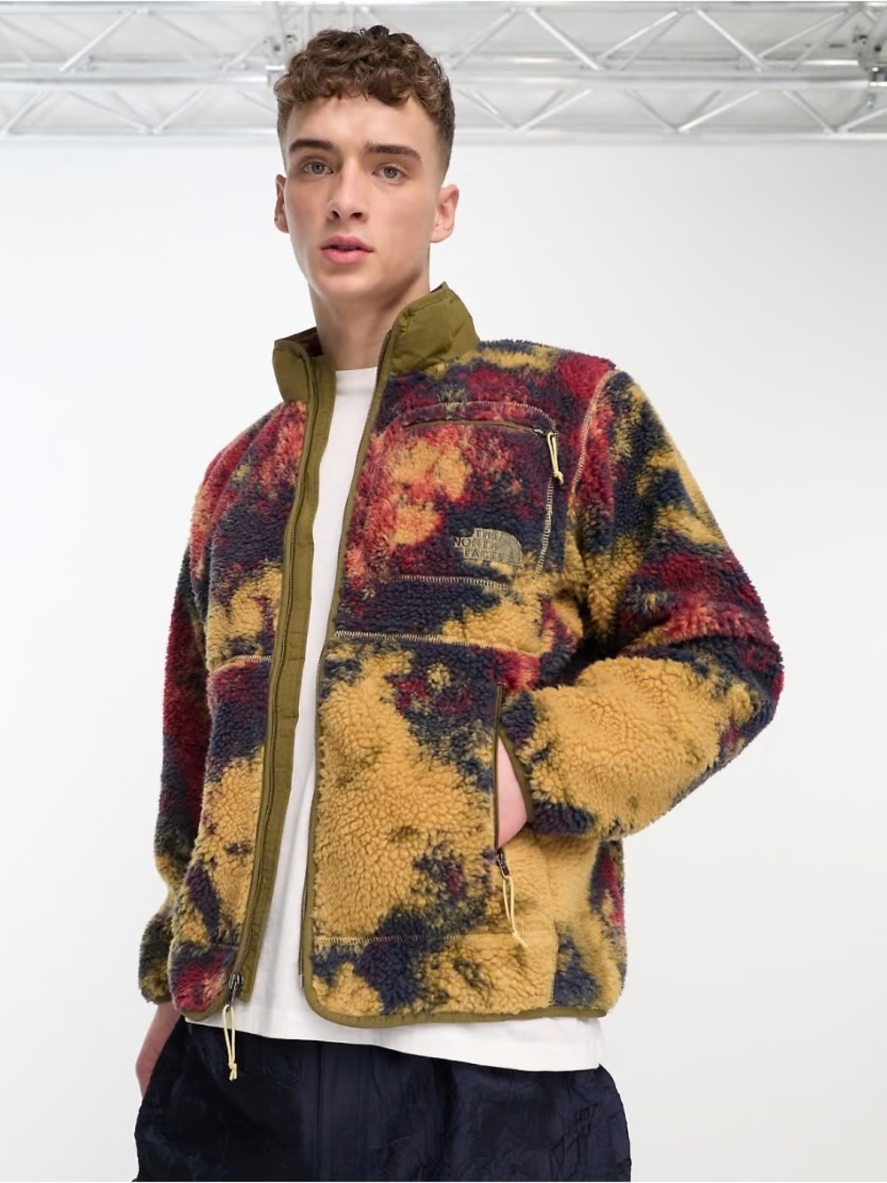 🧥The North Face Jacquard Extreme Pile Full-Zip Jacket🧥 ~small